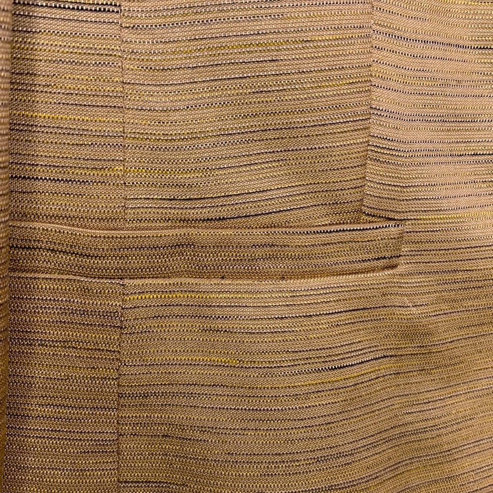KASPER Blazer Mustard Gold Single Breasted Statement Dinner Jacket 3D Buttons - Picture 6 of 11